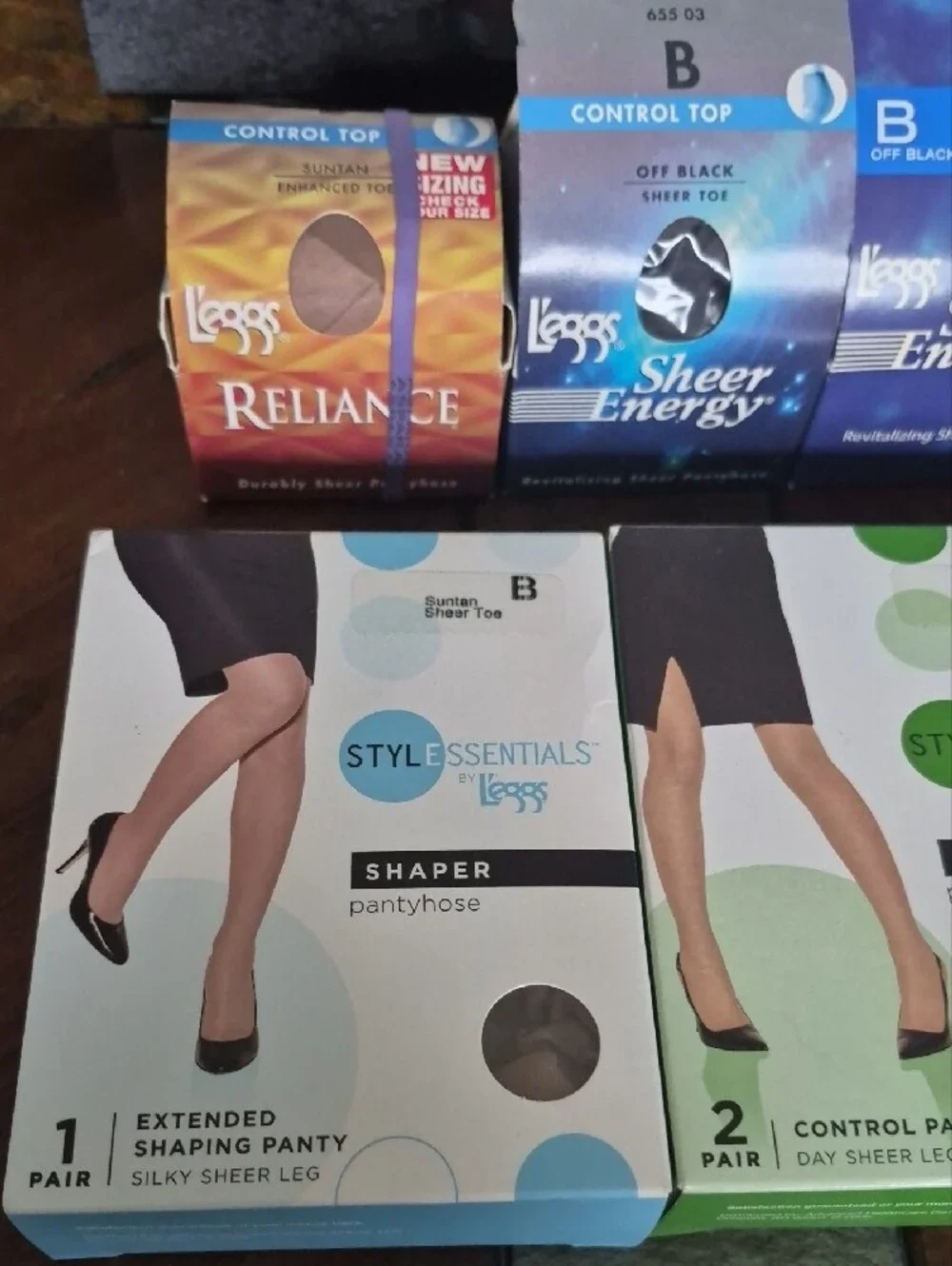 Sheer Energy Control Top Pantyhose - Several Shades New!